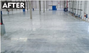 Old Warehouse Floor After
